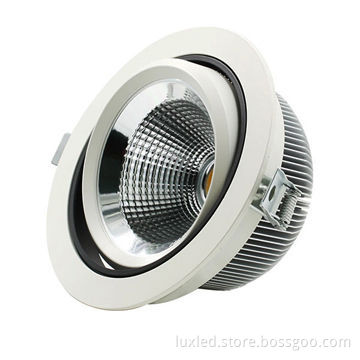 24W COB LED down-lights, 5 inches